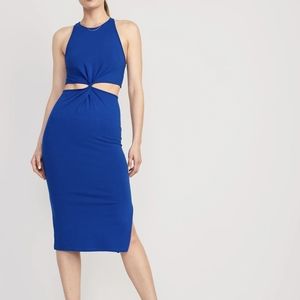 Old Navy Sleeveless Twist-Front Midi Dress